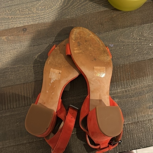 Madewell suede block heels - Picture 6 of 9